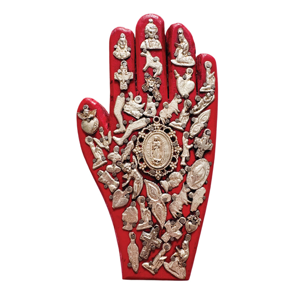 Red Milagro Healing Hand