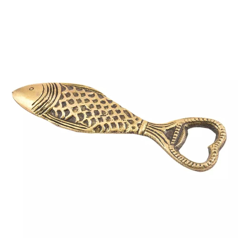 Brass Fish Bottle Opener